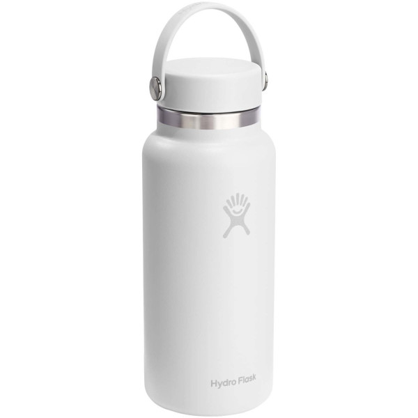 Hydro Flask-waterfles met brede opening, 946 ml, geïsoleerd, van roestvrij staal